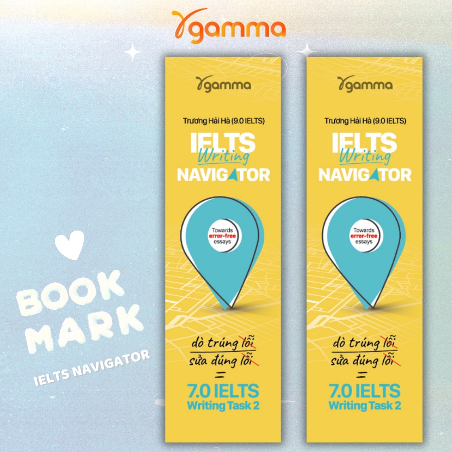 Bookmark IELTS NAVIGATOR - Đánh Dấu Sách Học IELTS