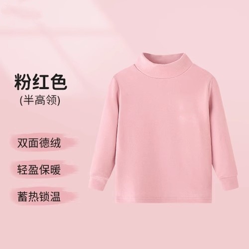 Áo Thun Tay Dài Cổ Tròn Màu Trơn Phong Cách Đức Thời Trang Thu Đông 90-160cm