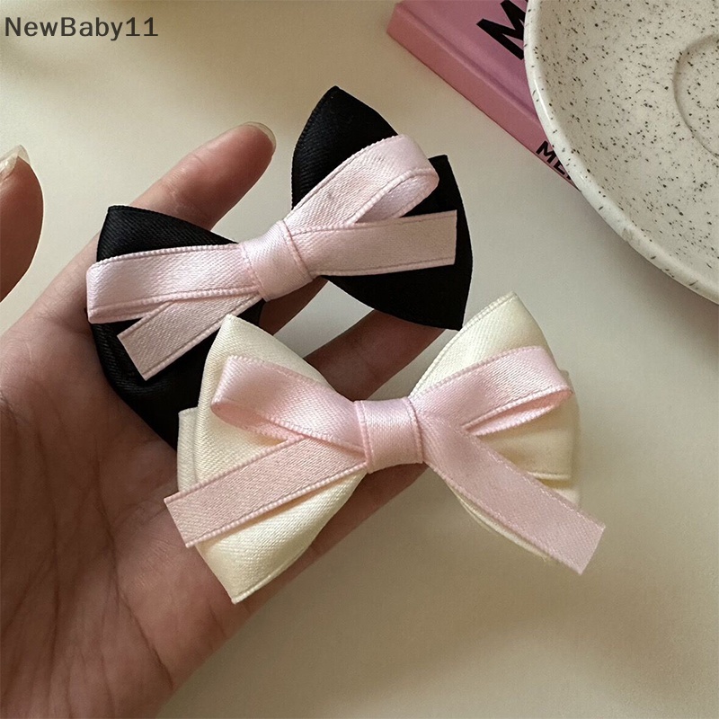 Bộ 2 Kẹp Tóc Nơ Phong Cách Hàn Quốc Dễ Thương Dành Cho Bé Gái