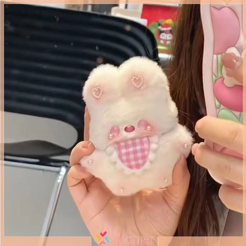 Móc Chìa Khóa Hình Thỏ Bông Dễ Thương diy