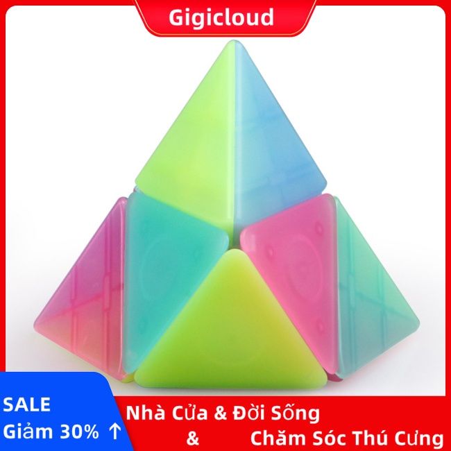 Gigicloud Khối Rubik Ma Thuật Không Màu