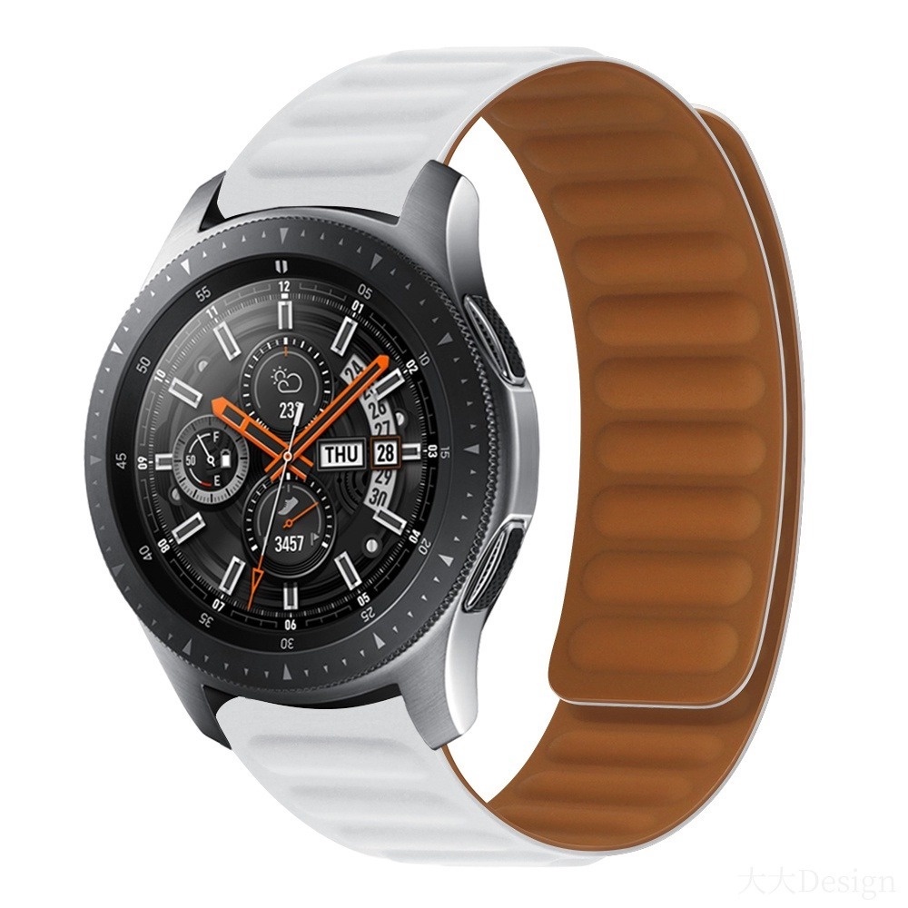 SAMSUNG Dây Đeo Silicon Từ Tính 20mm 22mm 42mm 46mm Galaxy Watch 3 4 45mm 41mm Dành Cho Đồng Hồ Thông Minh Huawei Amazfi