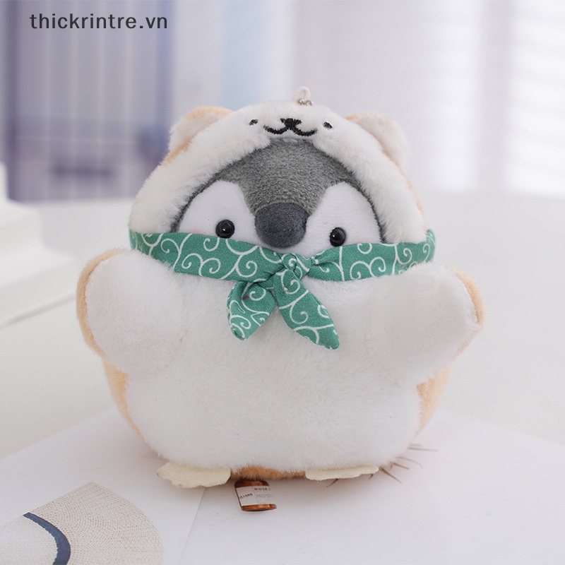 Th kawaii Chim Cánh Cụt Nhồi Bông Đáng Yêu Treo Chìa Khóa Hoạt Hình anime Cho Trẻ Em vn