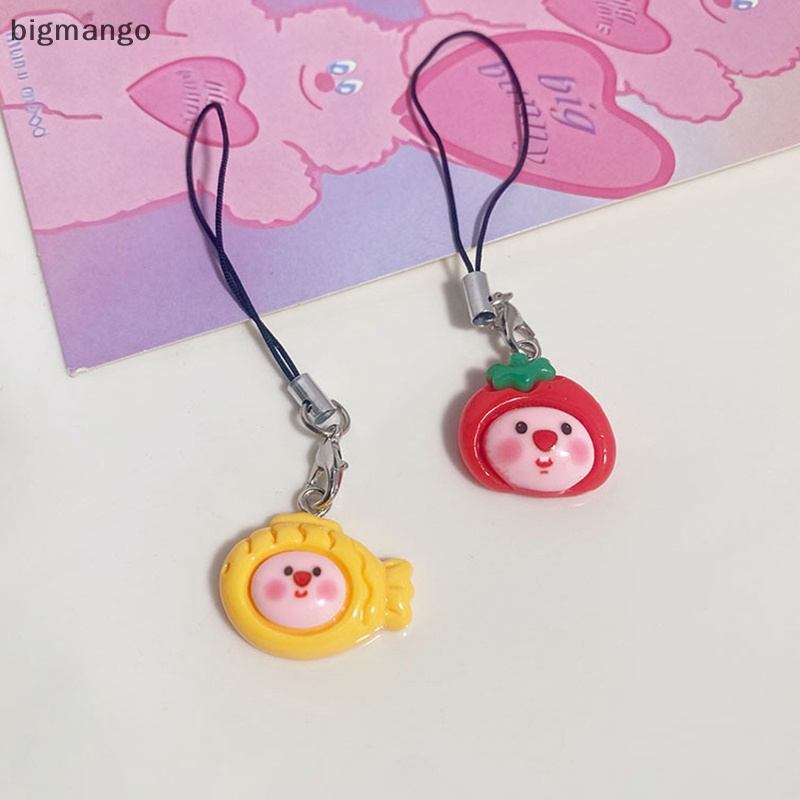 Dây Móc Điện Thoại / Chìa Khóa Họa Tiết Hoạt Hình bigmango kawaii