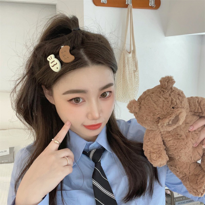 1 Kẹp Tóc Cá Kaki Hình Cá Cho Nữ