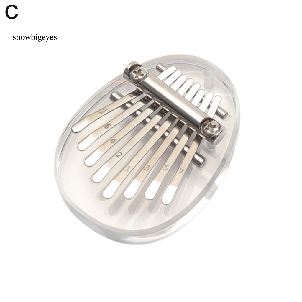Đàn piano 8 Phím Bằng acrylic Hình Hoạt Hình Dễ Mang Theo Cho Người Mới Bắt Đầu