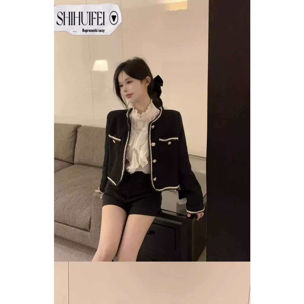 SHIHUIFEI áo khoác dù áo khoác bomber Durable Phong cách INS Sôi động WJK23A0DMK 42Z231017