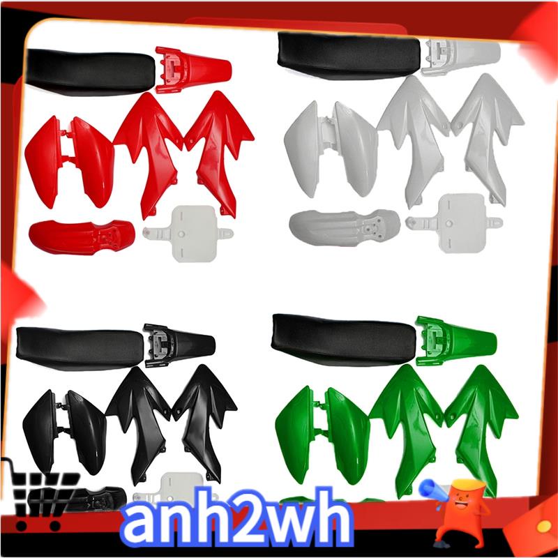 Bộ 8 Phụ Kiện Bảo Vệ Yên Xe Đạp Địa Hình Bằng Nhựa 4 Thì 50cc 110cc 125cc 140cc crf50 pit diy