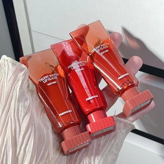 Pinkyfocus Matte Lip Gloss Velvet Ice Cubes Lip Glaze không phai Son môi