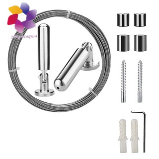 Bộ dây treo rèm cửa sổ bằng thép không gỉ 5m đa năng