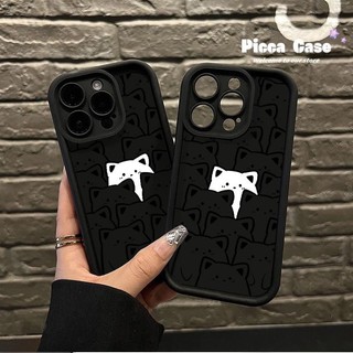 Hoạt Hình Ốp Điện Thoại Mềm Hình Mèo Dễ Thương Cho iphone 11 15 xr 14 12 13 7plus pro max 8 7 6s 15 6 plus x xs max se 2020