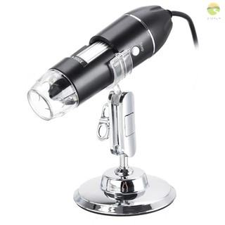 Kính hiển vi kỹ thuật số 1600x usb cầm tay phóng đại 8 led với android và ios trọng lượng nhẹ
