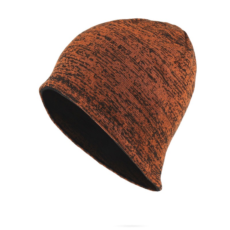 1 Mũ Len Lót Nhung Giữ Ấm Thời Trang Mùa Đông Cho Nam Nữ