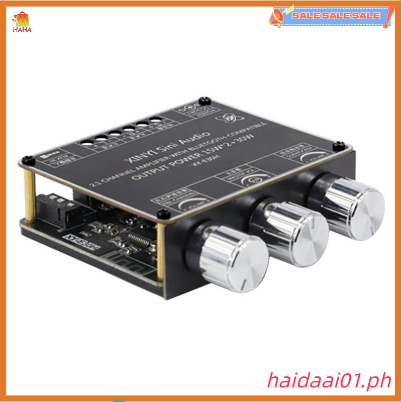 Haodai01.ph * XY-E30H 2.1 Kênh Bluetooth 5.1 Bộ khuếch đại công suất âm thanh Mô-đun bảng khuếch đại