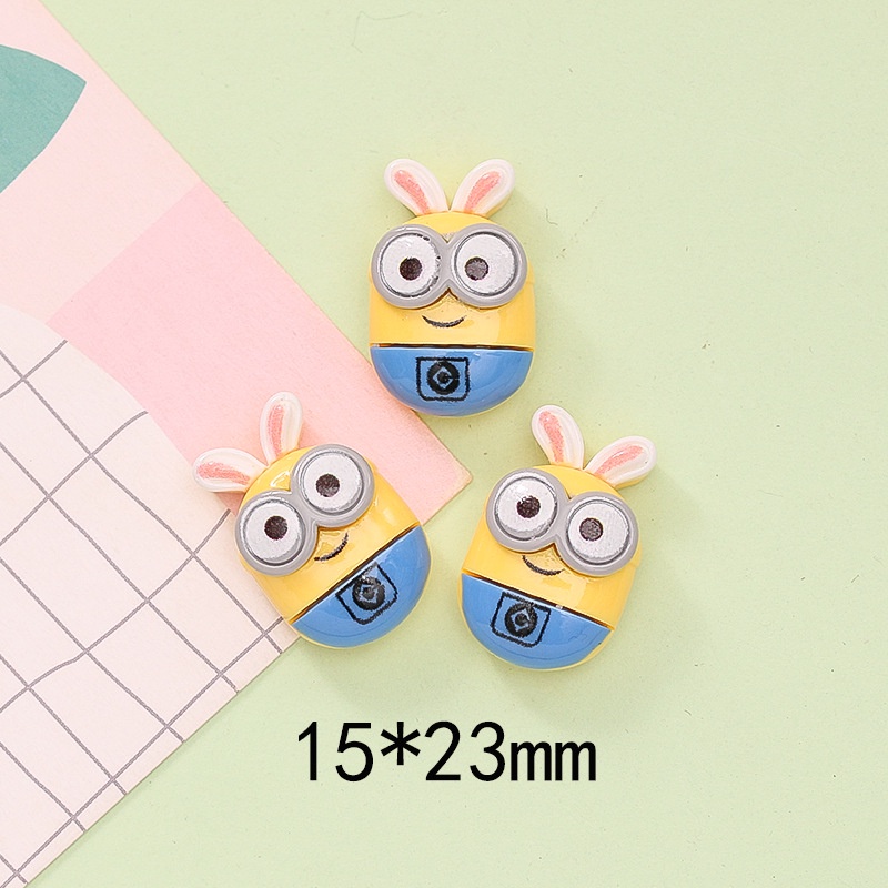 Dễ Thương Ghim Cài Giày Hình Chú Gấu Trúc / Thỏ / minion Đội Vương Miện / Cà Rốt / Giày Dép crocs diy Đáng Yêu Cho Bé charms