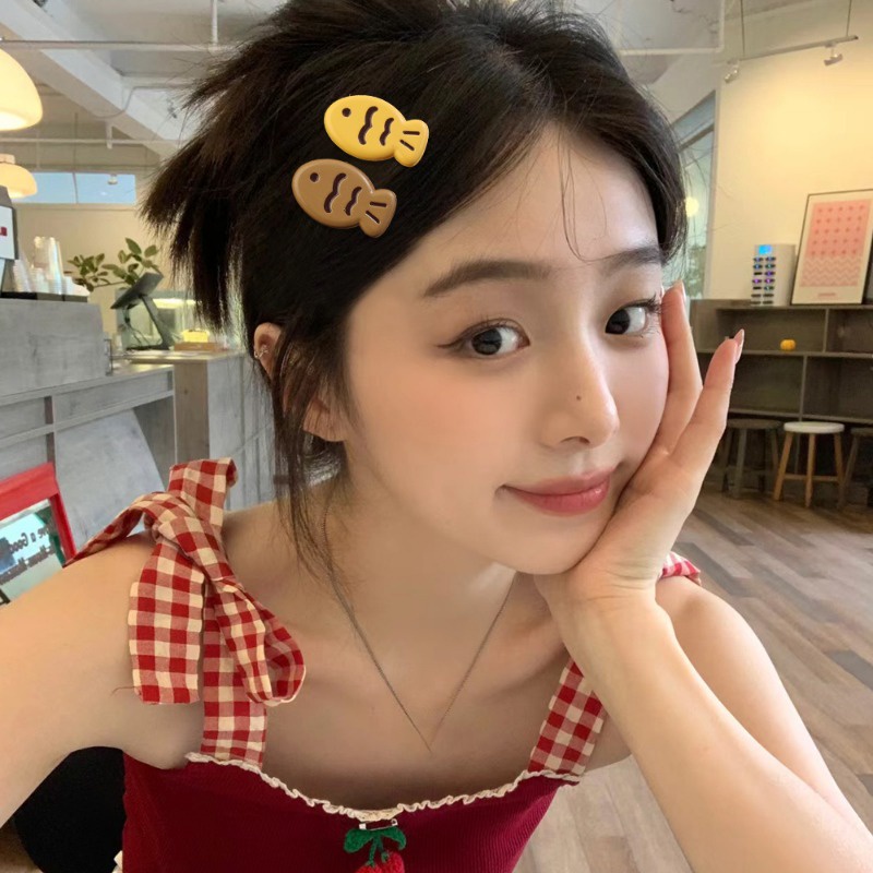 Kẹp Tóc Hình Cá Nhỏ Dễ Thương Thời Trang Phong Cách Nhật Bản 1 Cái