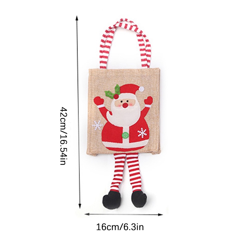 Túi Đựng Quà Giáng Sinh Hình Ông Già Noel / Người Tuyết