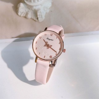 Đồng hồ nữ dây da mặt hình bướm nhỏ xinh xắn