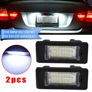 Bộ 2 Đèn Led 24 Bóng Chiếu Biển Số Xe Cho BMW E90 M3 E92 E70 E39 F30 E60 E61 E93