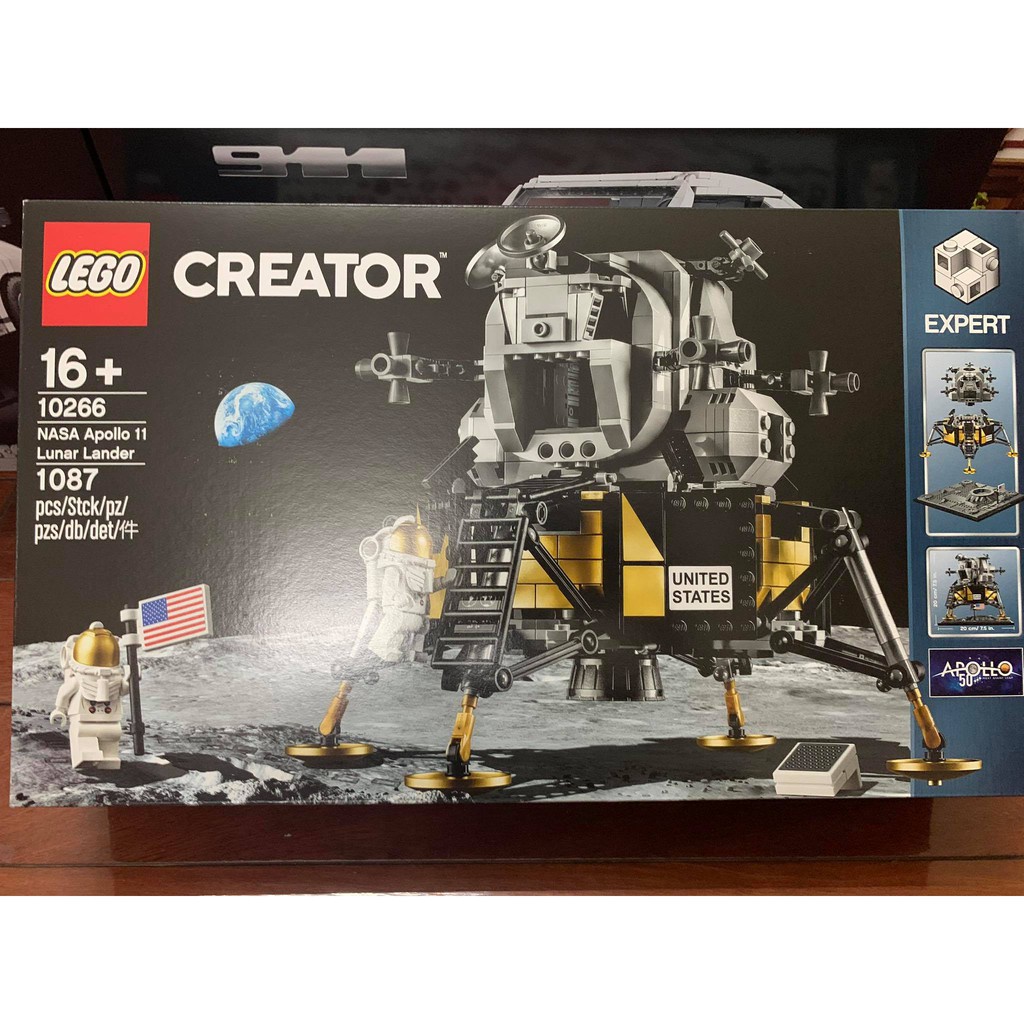 Lego 10266 Creator Nasa Apolllo 11 Lunar Lander - Tàu đổ bộ Mặt Trăng