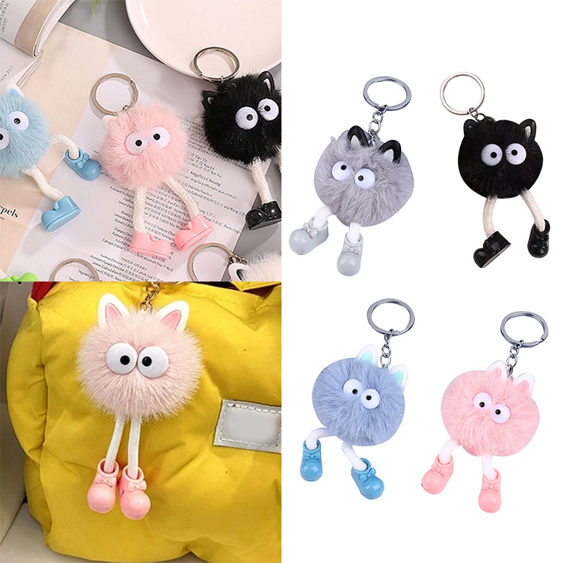 Móc Khóa Búp Bê Hoạt Hình Nhồi Bông Đáng Yêu YK