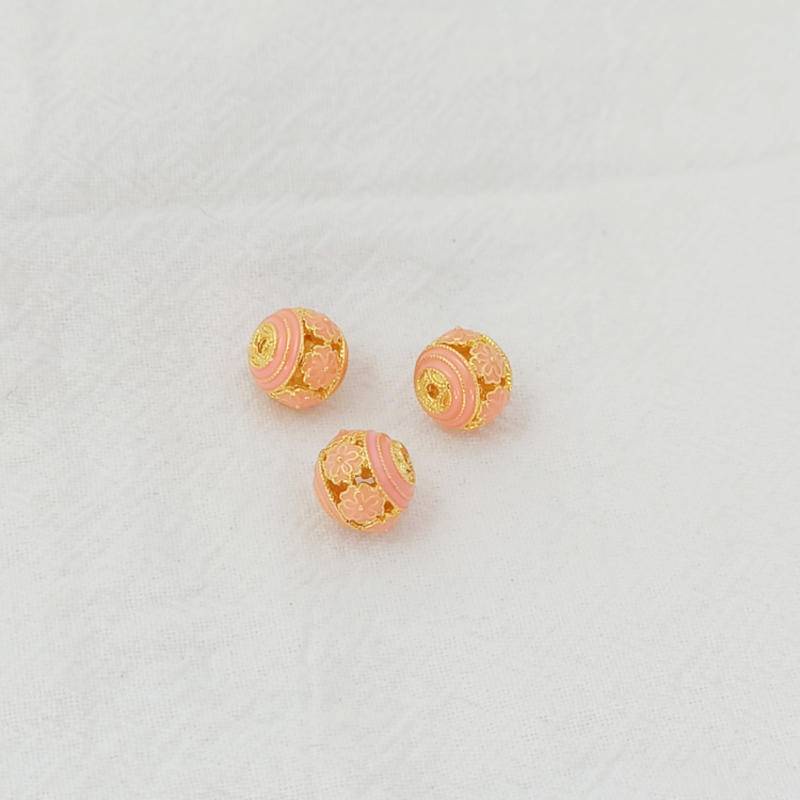 Hạt Xỏ Lỗ Hình Hoa Anh Đào / Bướm Màu Sắc Mạnh Mẽ Dùng Làm Trang Sức Thủ Công diy