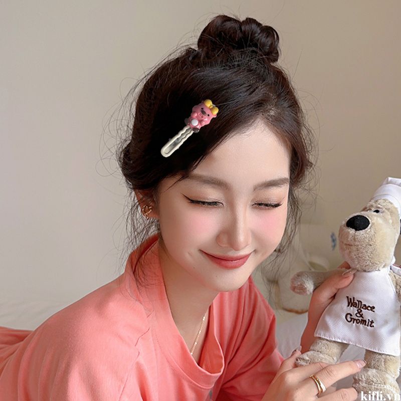 🌸🌸LOOPY Kẹp Tóc Hình Hoạt Hình Xinh Xắn Cho Nữ