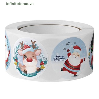 Set 500 Nhãn Dán Trang Trí Giáng Sinh diy