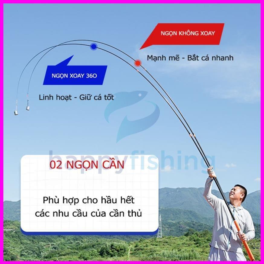 Cần Câu Carbon Siêu Nhẹ Siêu Cứng MC Phục Ma Liên Kích 6H- Bản Mới 2021 Chuyên Săn Hàng