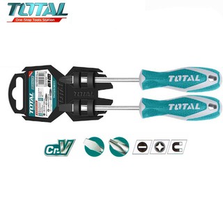 Bộ 2 tua vít dẹp và bake total tht250201 cbqs