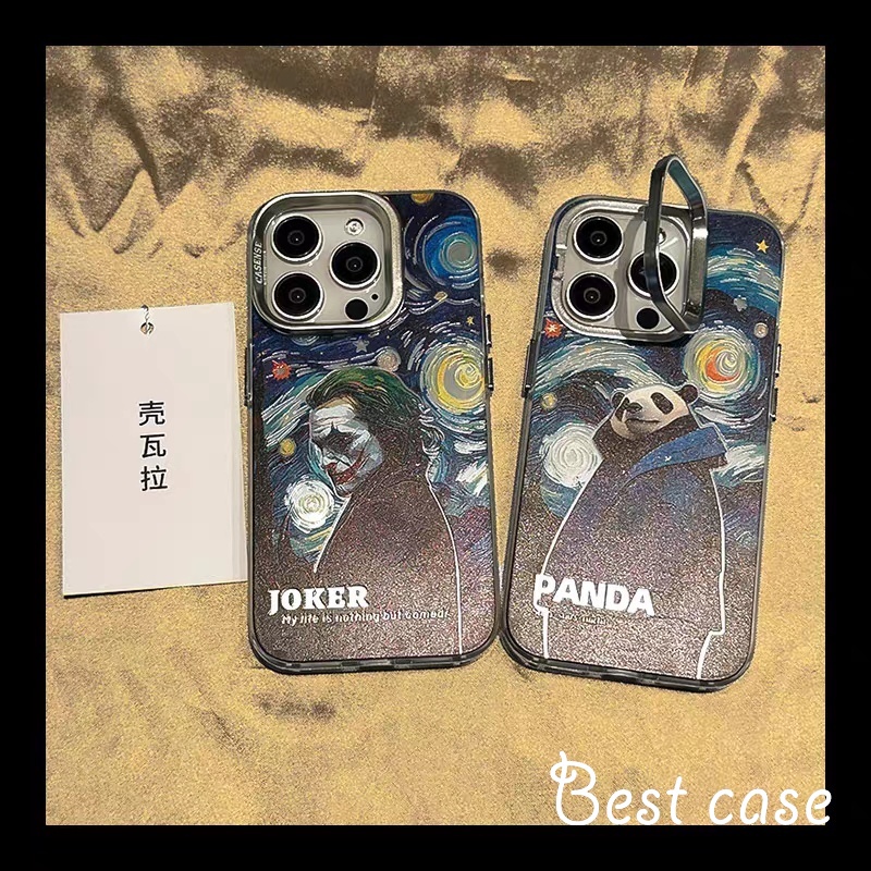 Ốp Điện Thoại Họa Tiết Gấu Trúc Cho iphone 12 13 14 15 pro max