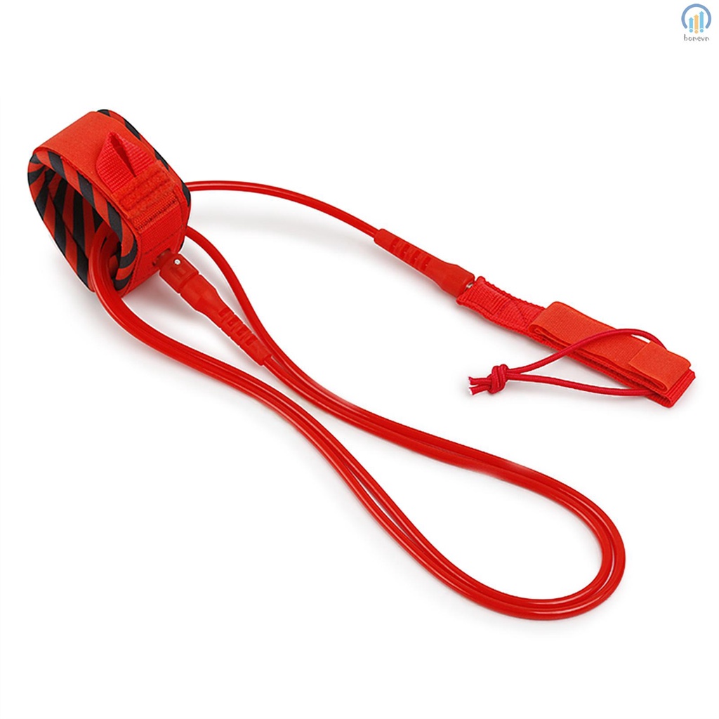 Adjustable Surf Leash for Surfing and Paddleboarding with Smooth Steel Swivel