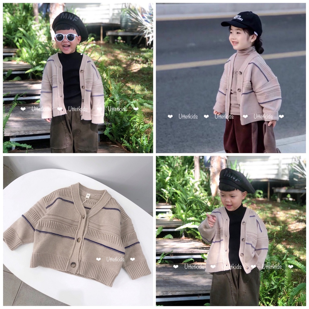 ÁO KHOÁC LEN PHONG CÁCH HÀN QUỐC CHO BÉ GÁI VÀ BÉ TRAI 2011