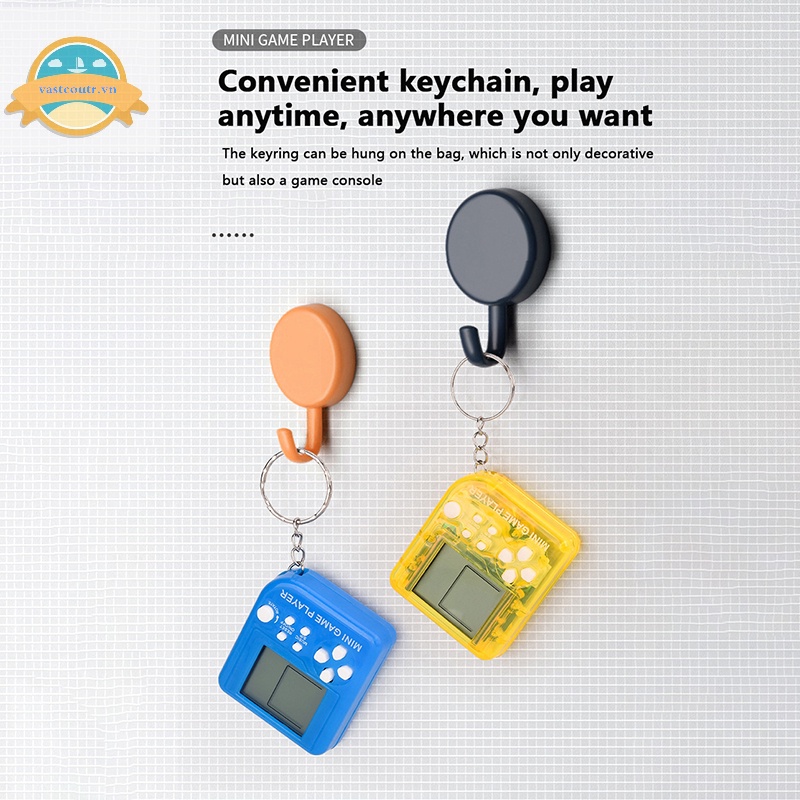 Coutr Máy Chơi game Bỏ Túi mini Có Móc Khóa Phong Cách Hoài Cổ Trò Chơi tetris deion