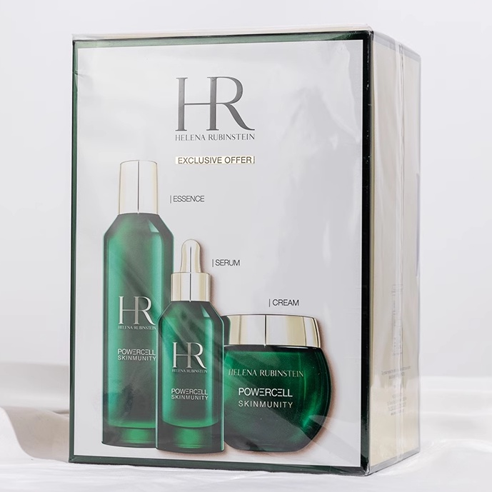 Bộ Ba Món Kem Dưỡng Da Mặt helena Himalaya Herbinstein hr green treasure
