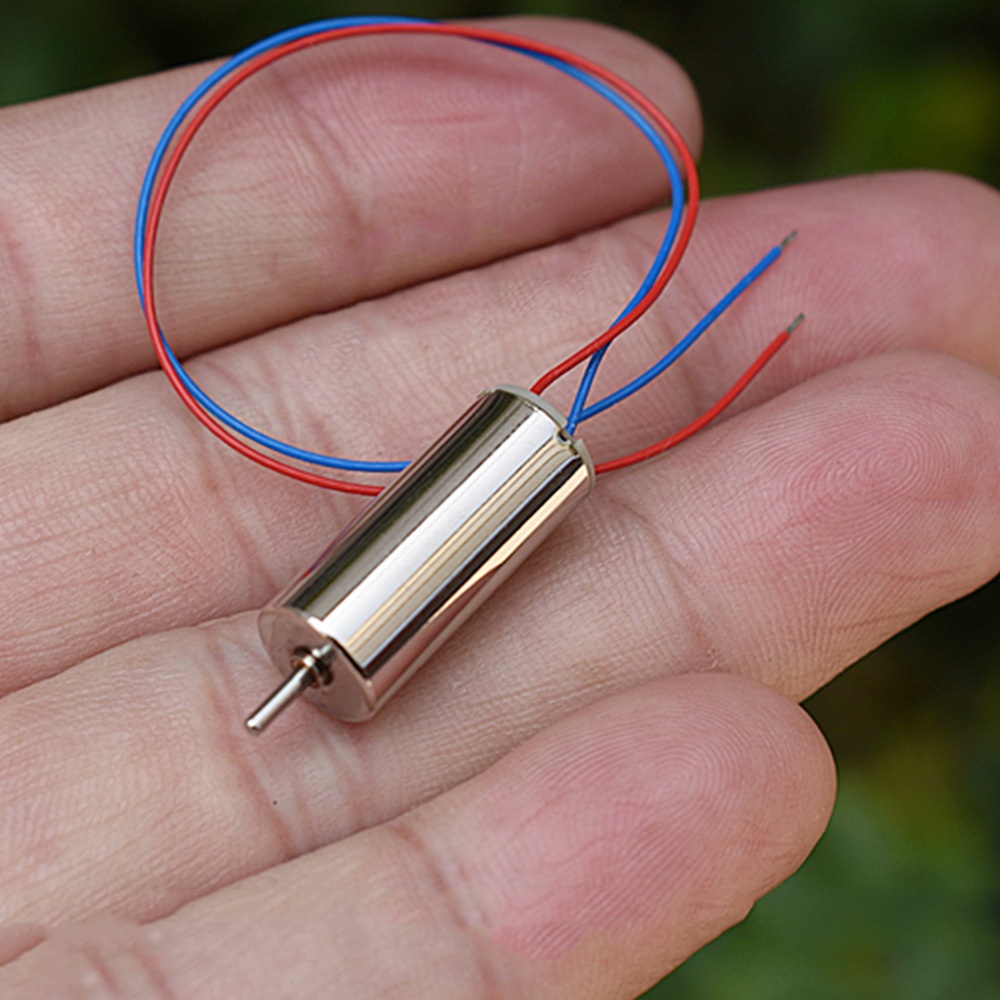 1 Động Cơ Không Lõi mini Tốc Độ Cao 8520 8.5x20mm dc 3.7v 53000rpm ndfeb Cho micro uav quadcopter