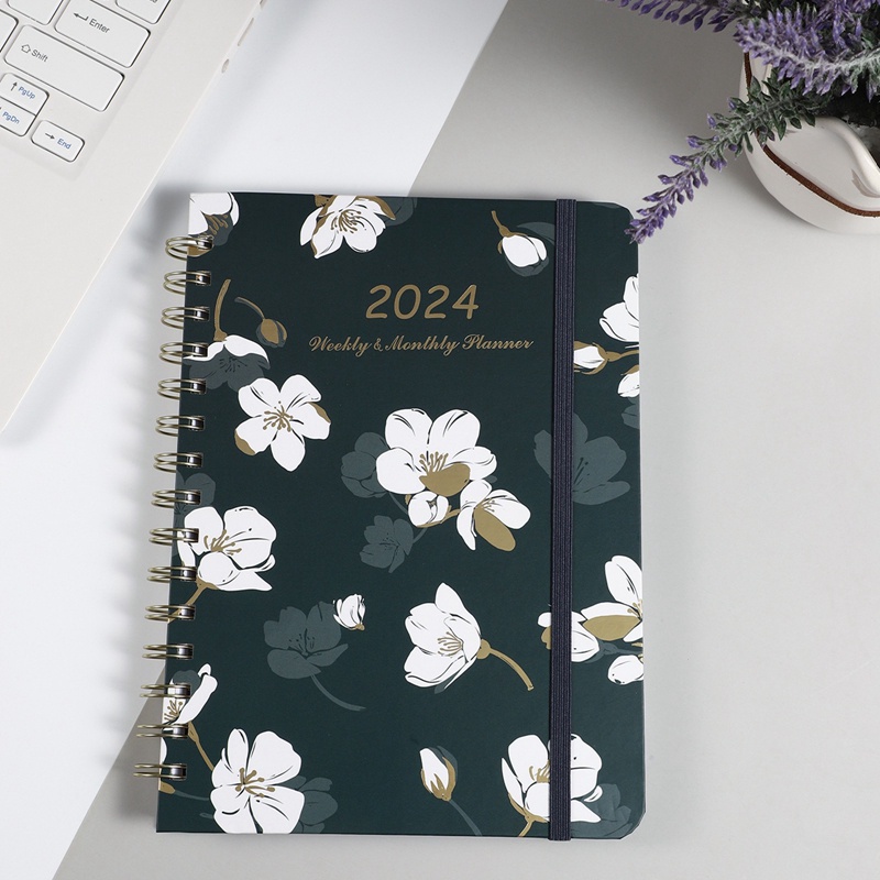 Sổ Ghi Kế Hoạch Vẽ Tranh Lên Kế Hoạch Trong Tuần Hình Hoa Chuyên Dụng  2024planner 2024planner