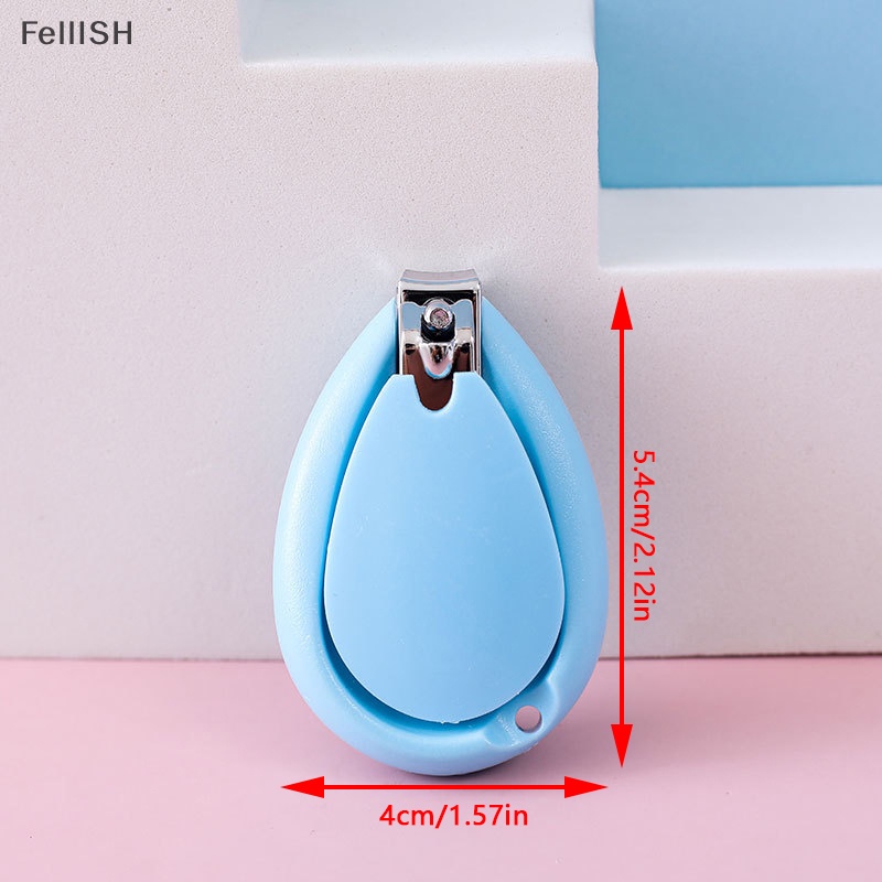 Dụng Cụ Cắt Móng Tay / Móng Chân Em Bé Chống Rơi Không Mùi Nhẹ 439br