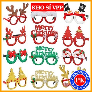 Kính Noel, kính giáng sinh, gọng kính phong cách giáng sinh noel, quà noel cho bé E1450