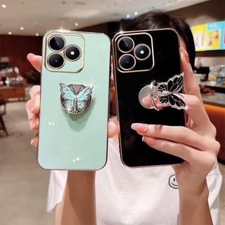 Chống sốc ốp lưng hình con bướm cho infinix hot 40 pro x6837 x6836