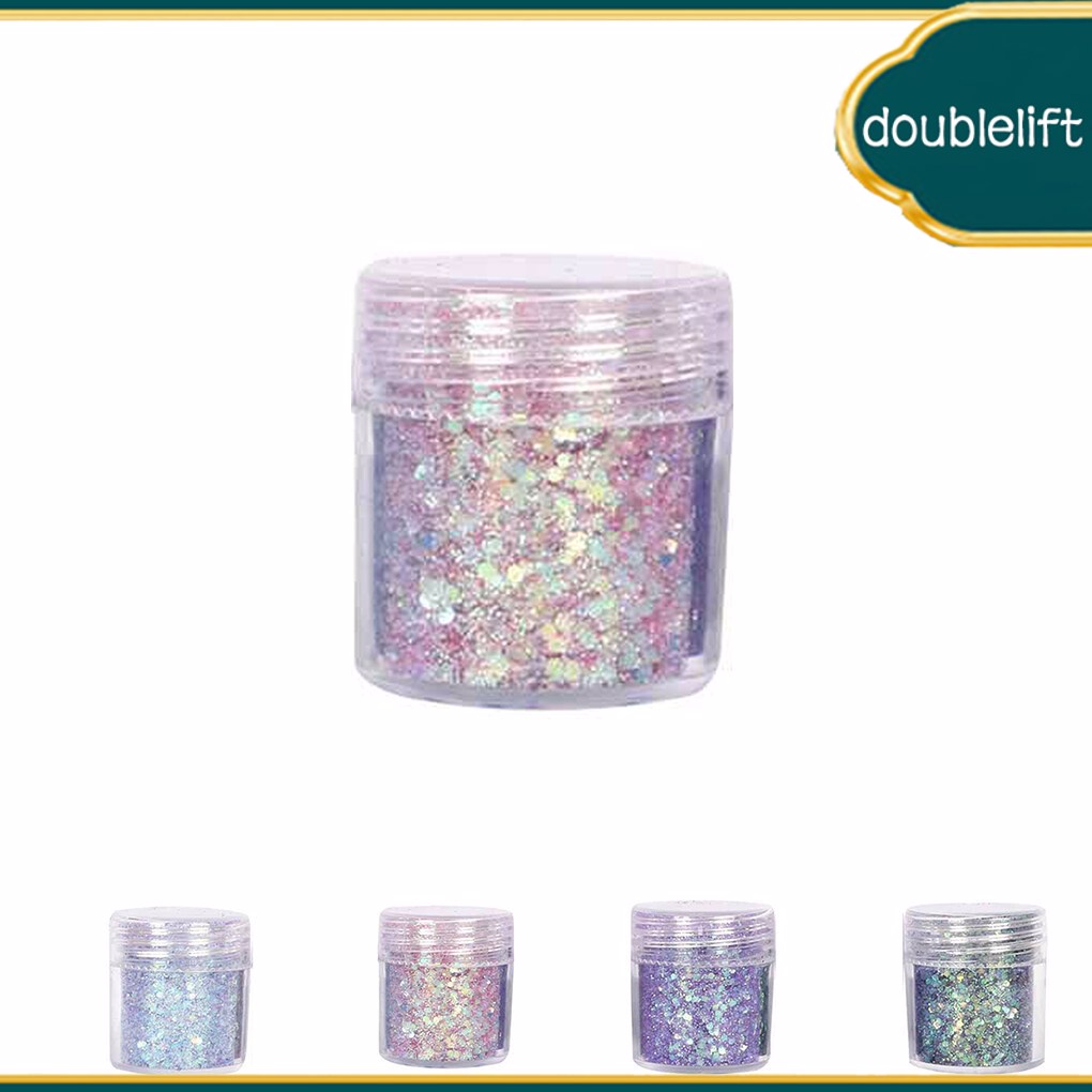 Bột Kim Tuyến 1mm Nhiều Màu Sắc Trang Trí Móng Tay Nghệ Thuật 4-60