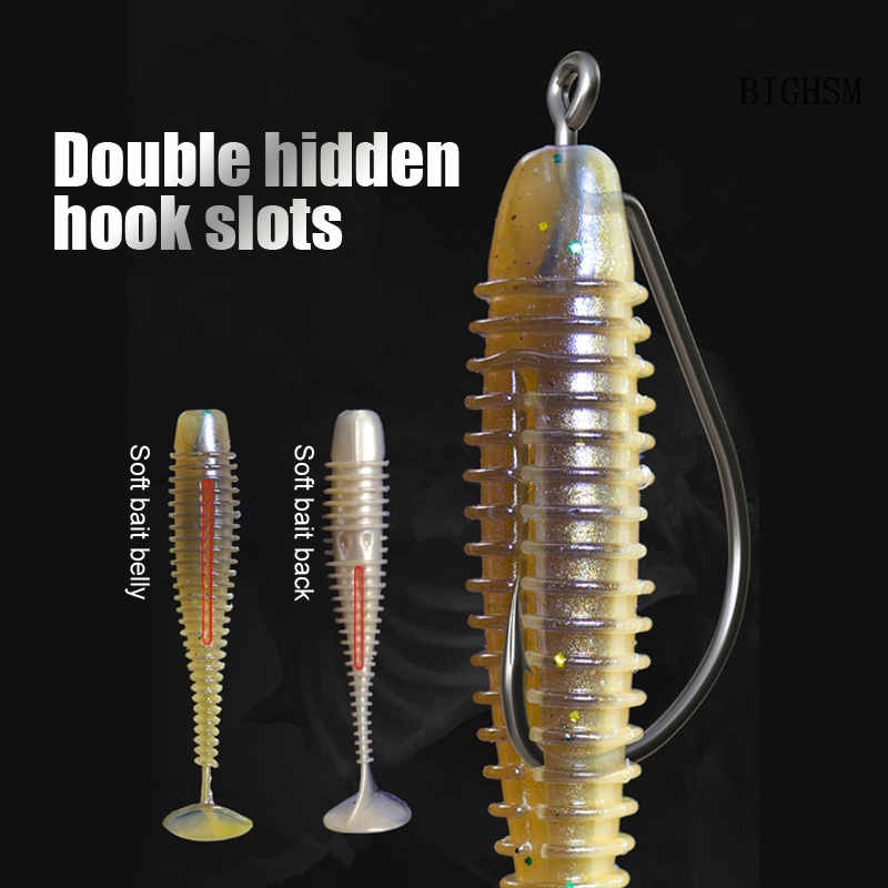 Mồi Câu Cá Hình Chữ t Mềm Mại Chuyên Dụng skk