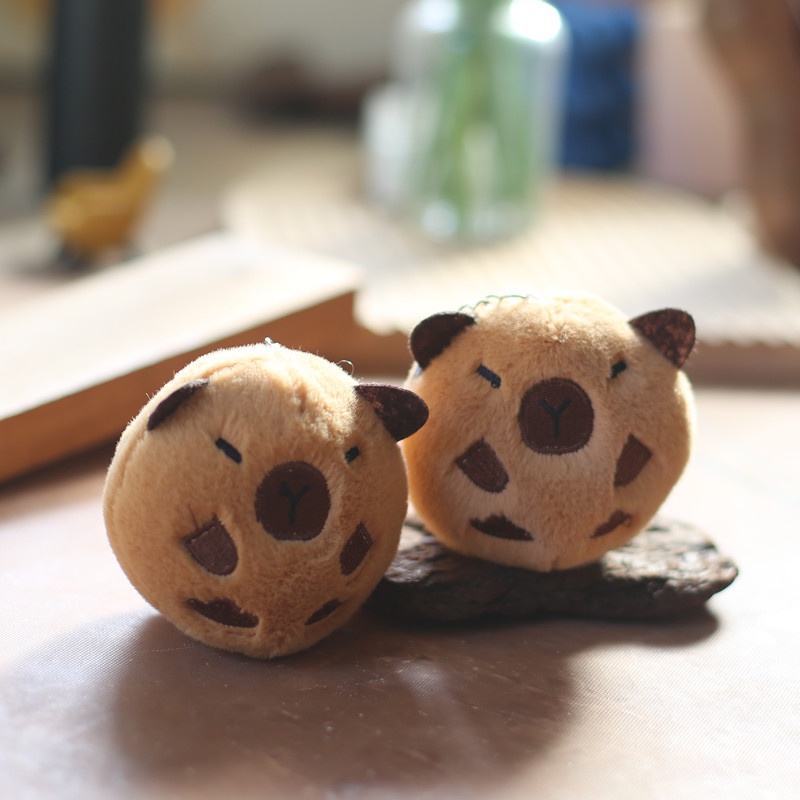 Ere1 Móc Khóa Búp Bê Nhồi Bông capybara Dễ Thương Dành Cho Bé Gái