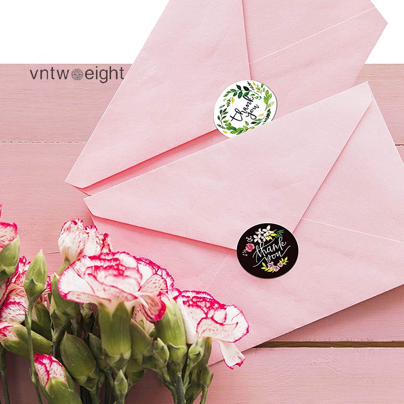 500 Nhãn Dán thank you sujian333 Cho Tiệc Cưới