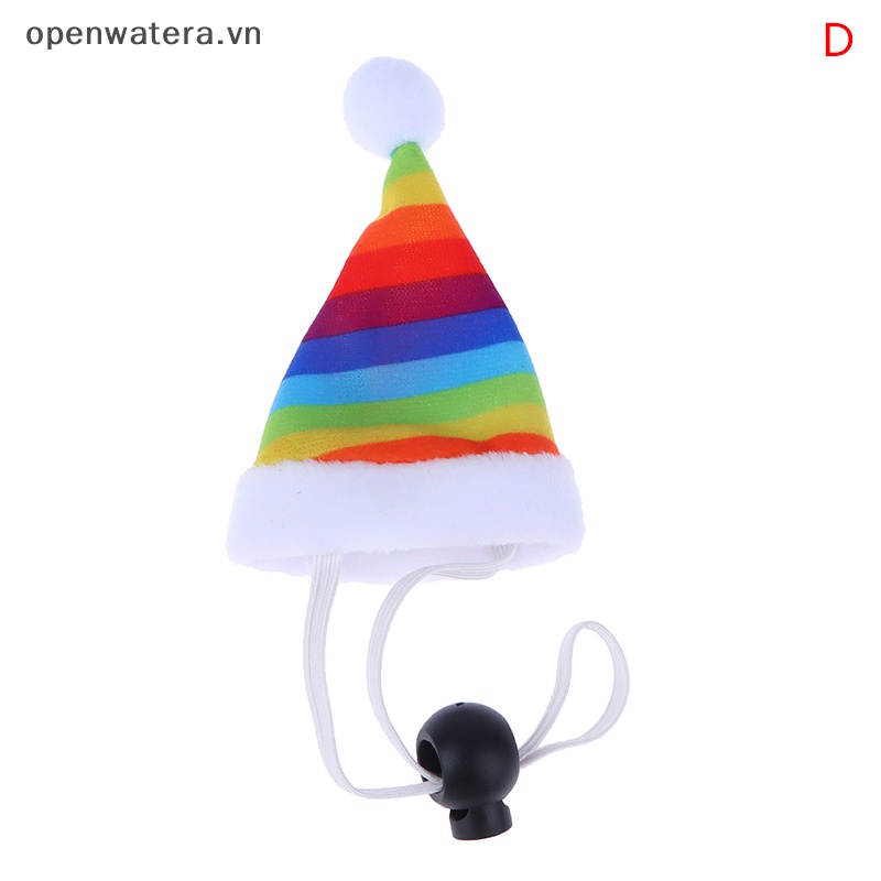 1 Set Nón Giáng Sinh mini Trang Trí Cho Nhà Búp Bê vn