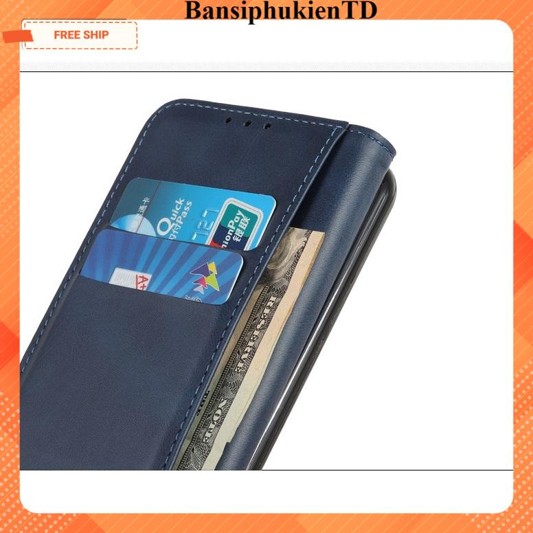 Bao da Oppo A38 4G,A57 4G, A58 4G, A77s, A78 bao da có ngăn để thẻ, may viền chắn chắn