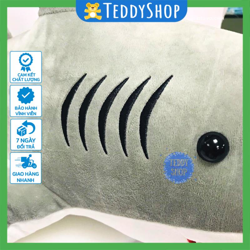 Thú nhồi bông cá mập gấu bông đồ chơi mền mịn dễ thương cho bé