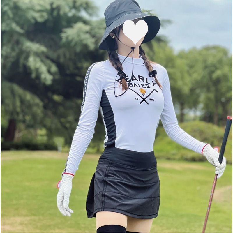 Áo Thun Thể Thao Tay Dài Cổ Tròn 100 Độ Khô Thoáng Nhanh In Họa Tiết Phong Cách Hàn Quốc Thời Trang Cho Nữ