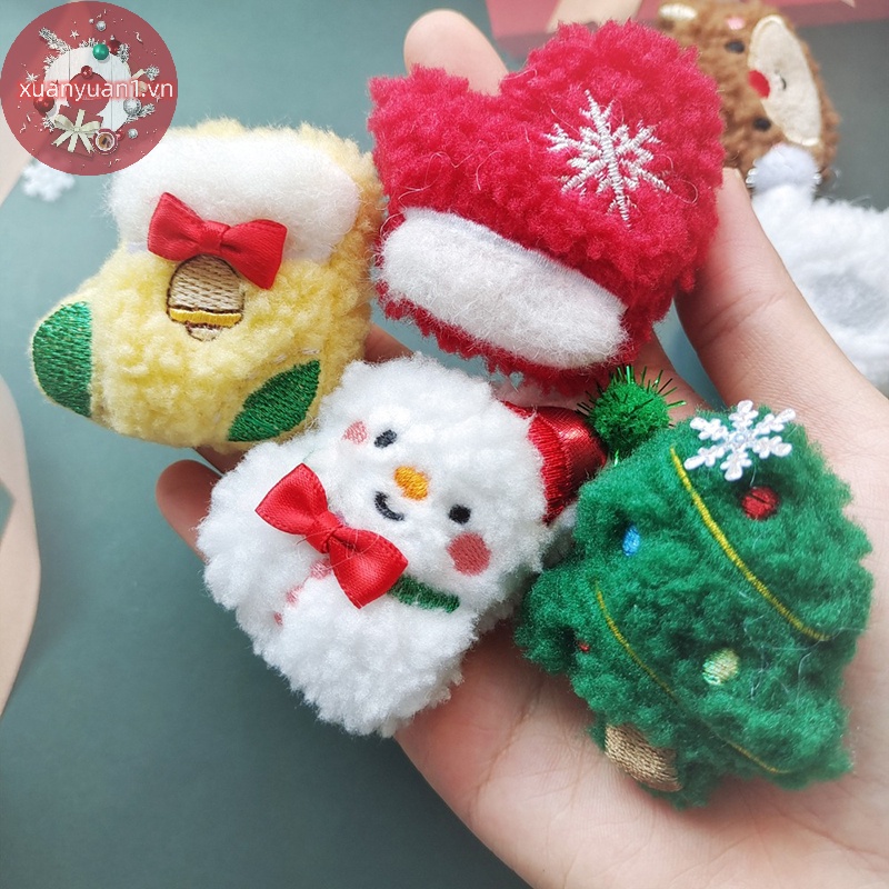 Xuan Cài Áo Chủ Đề Giáng Sinh Đáng Yêu Sang Trọng Hình Người Tuyết Tuần Lộc Ông Già Noel Tuần Lộc Nhồi Bông Trang Trí Giáng Sinh vn