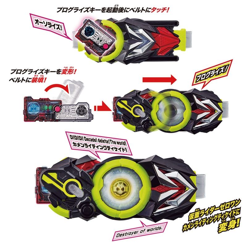 Chìa Khóa Lập Trình Trò Chơi bandai kamen rider zero one 01